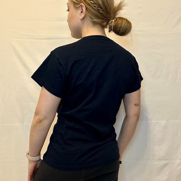 Vintage y2k Hard Rock Cafe London Navy Graphic Tee - XL - Picture 4 of 9